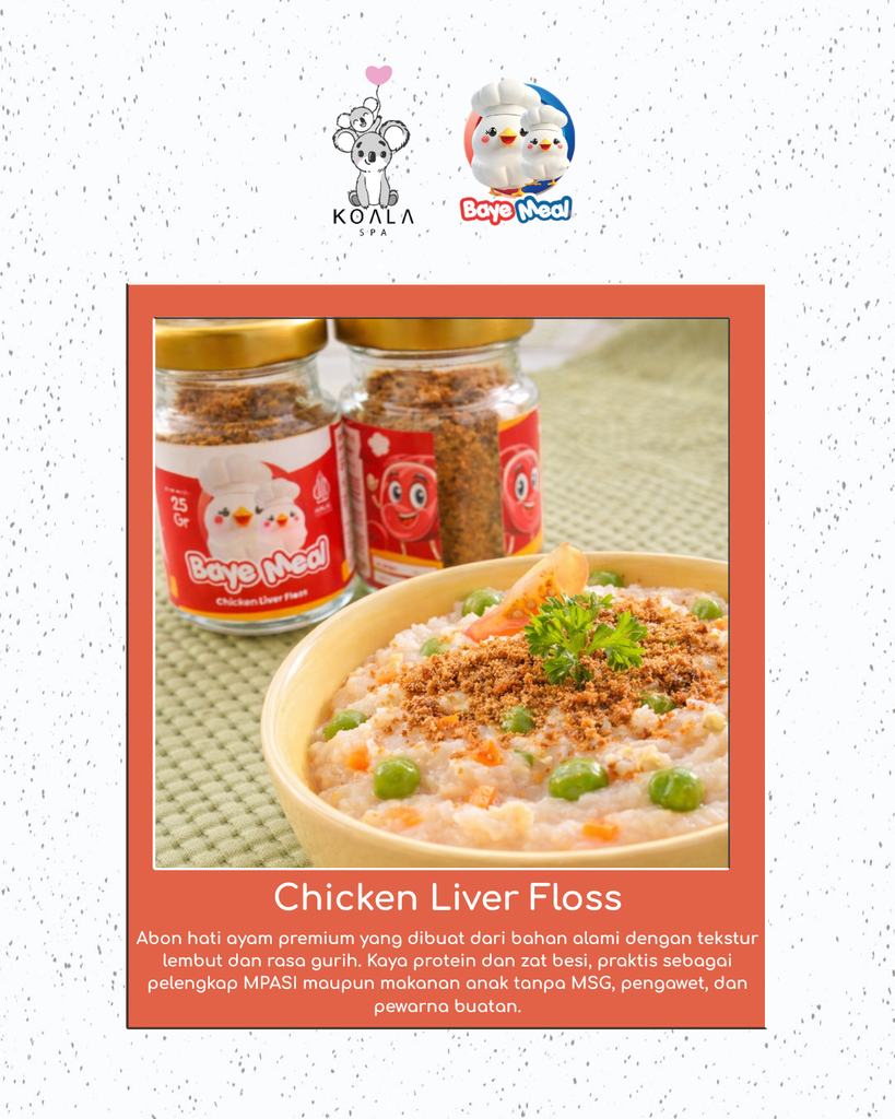 BAYE MEAL ABON HATI AYAM 50GR