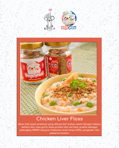 BAYE MEAL ABON HATI AYAM 50GR