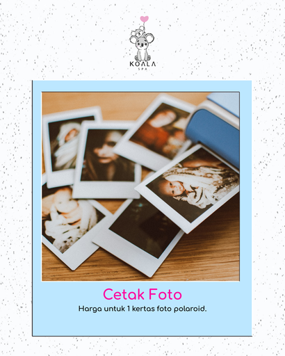 CETAK FOTO POLAROID TODDLER